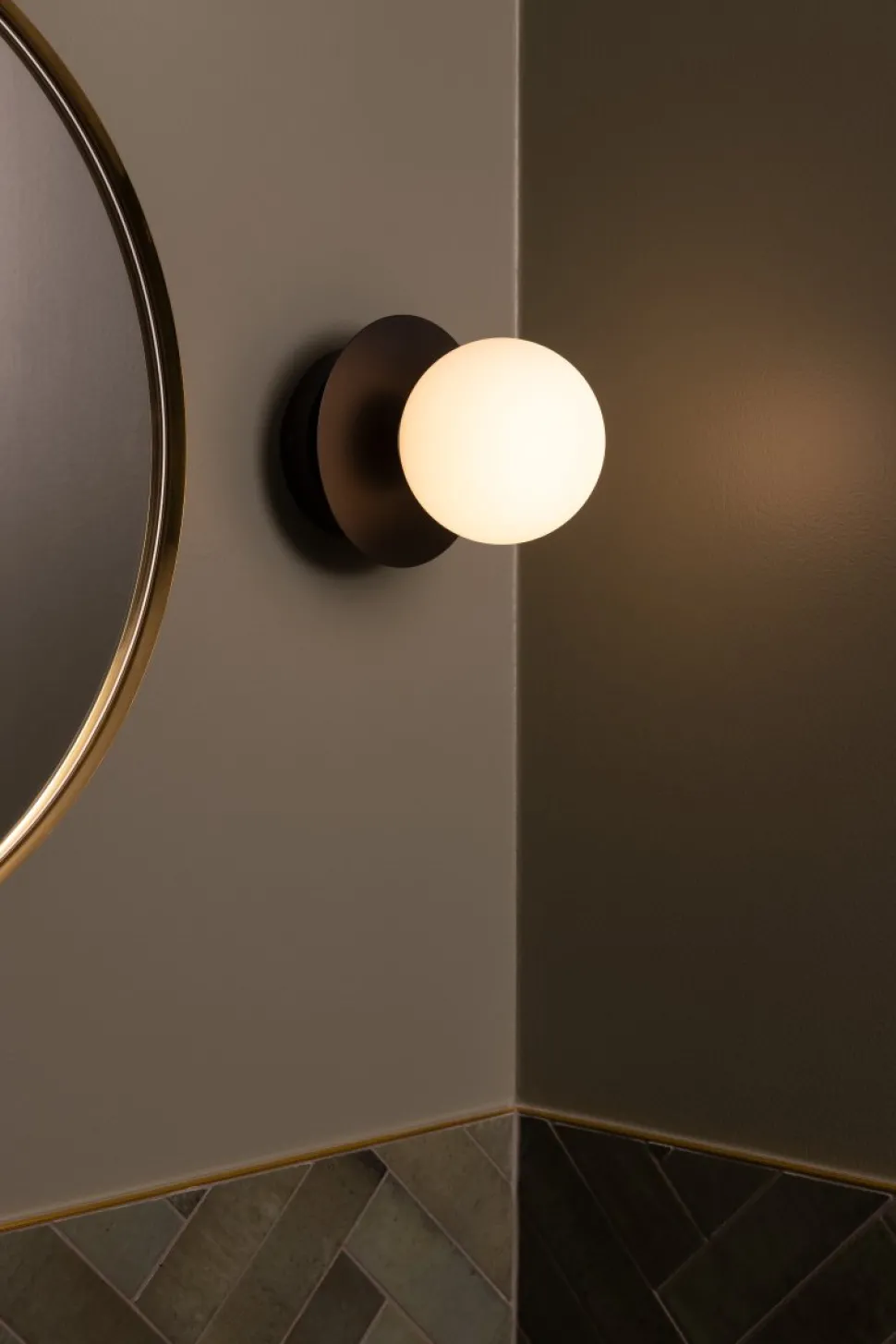 Art Deco Ø16 badrumslampa