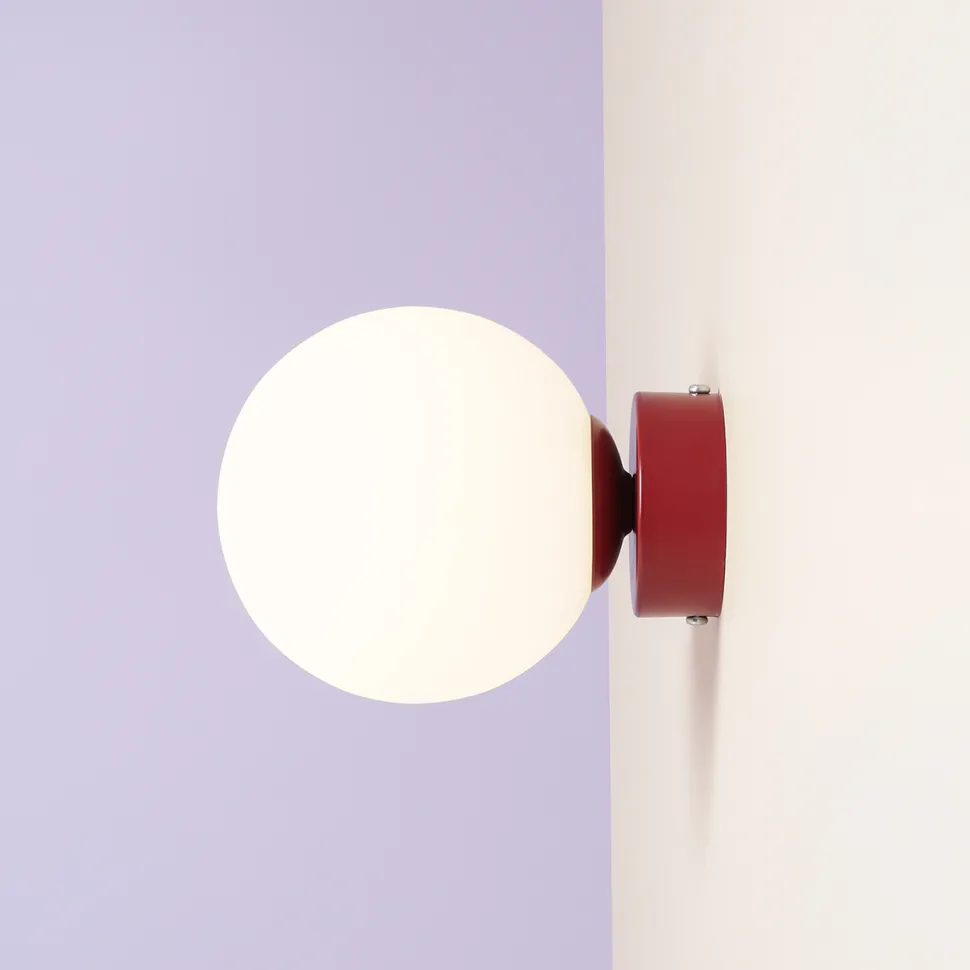 Ball Ø15 vägglampa