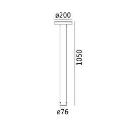 Borg 105cm pollare