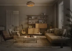 Cardboard drop Ø40 plafond