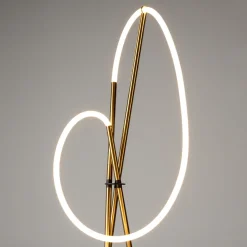 Crochet golvlampa