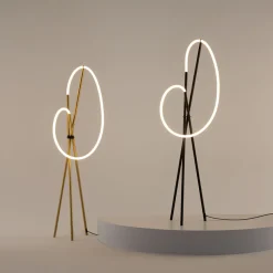Crochet golvlampa
