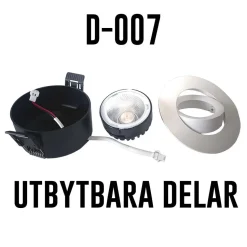 D-007 Downlight 1800-3000K