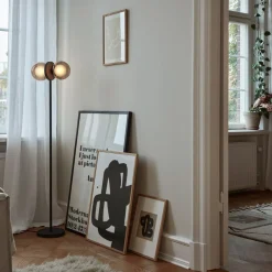 Discus golvlampa