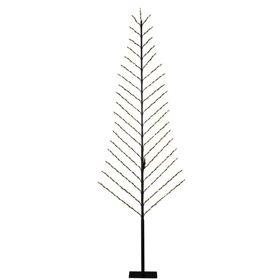 2D svart träd 240cm