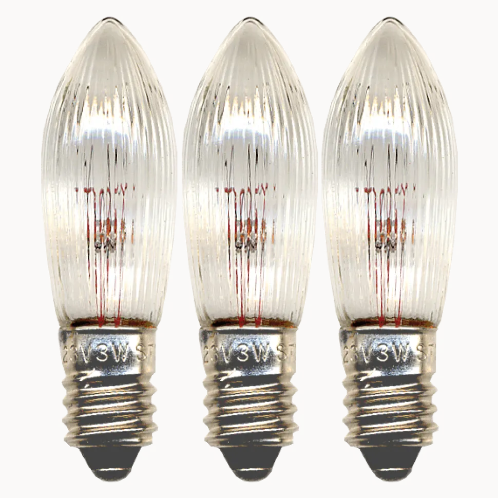 E10 3W 55V 3-pack