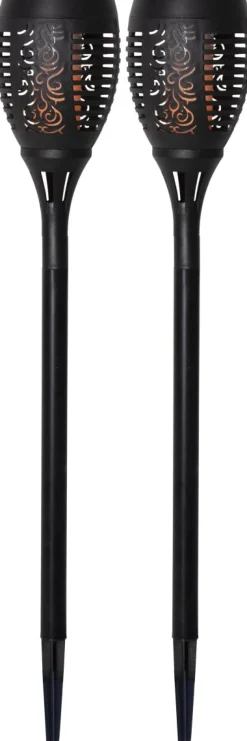Flame 2-pack solcellslampa