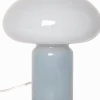 Glas 23cm bordslampa