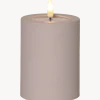 LED Blockljus Flamme Soft 13cm