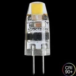 LED G4 silikon 12V 1,1W 3000K dimbar