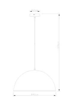 Lenn Ø40 taklampa
