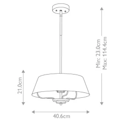 Luella Ø40 taklampa