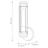 Masthead 35cm badrumslampa