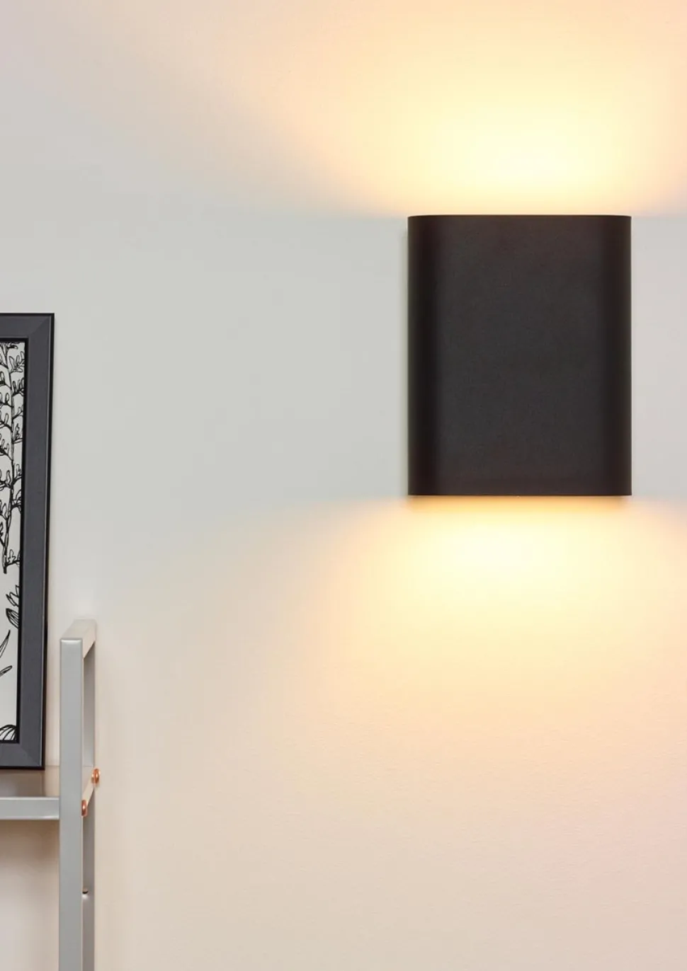Ovalis 20cm vägglampa