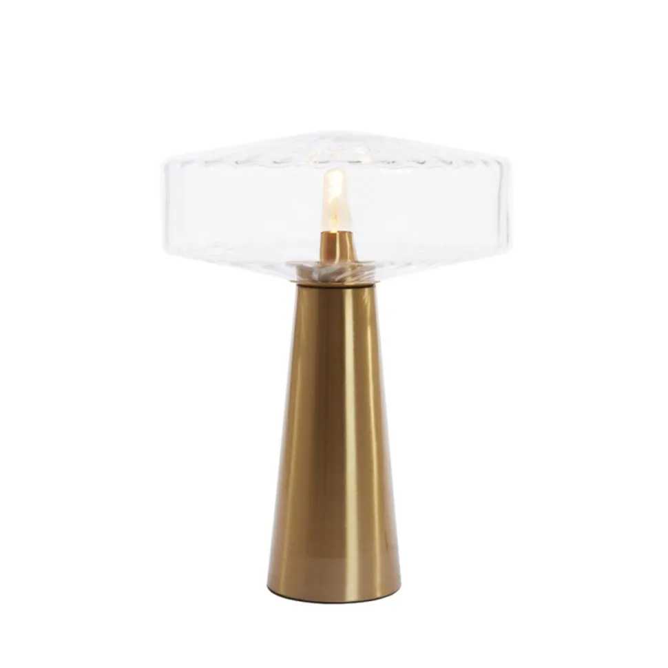 Pleat 53cm bordslampa