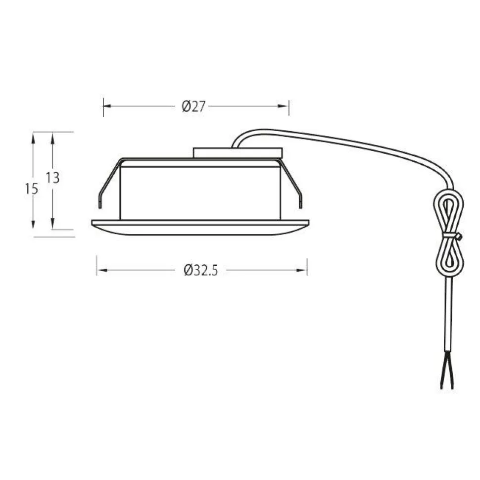 Q-32 Mini Downlight 3000K