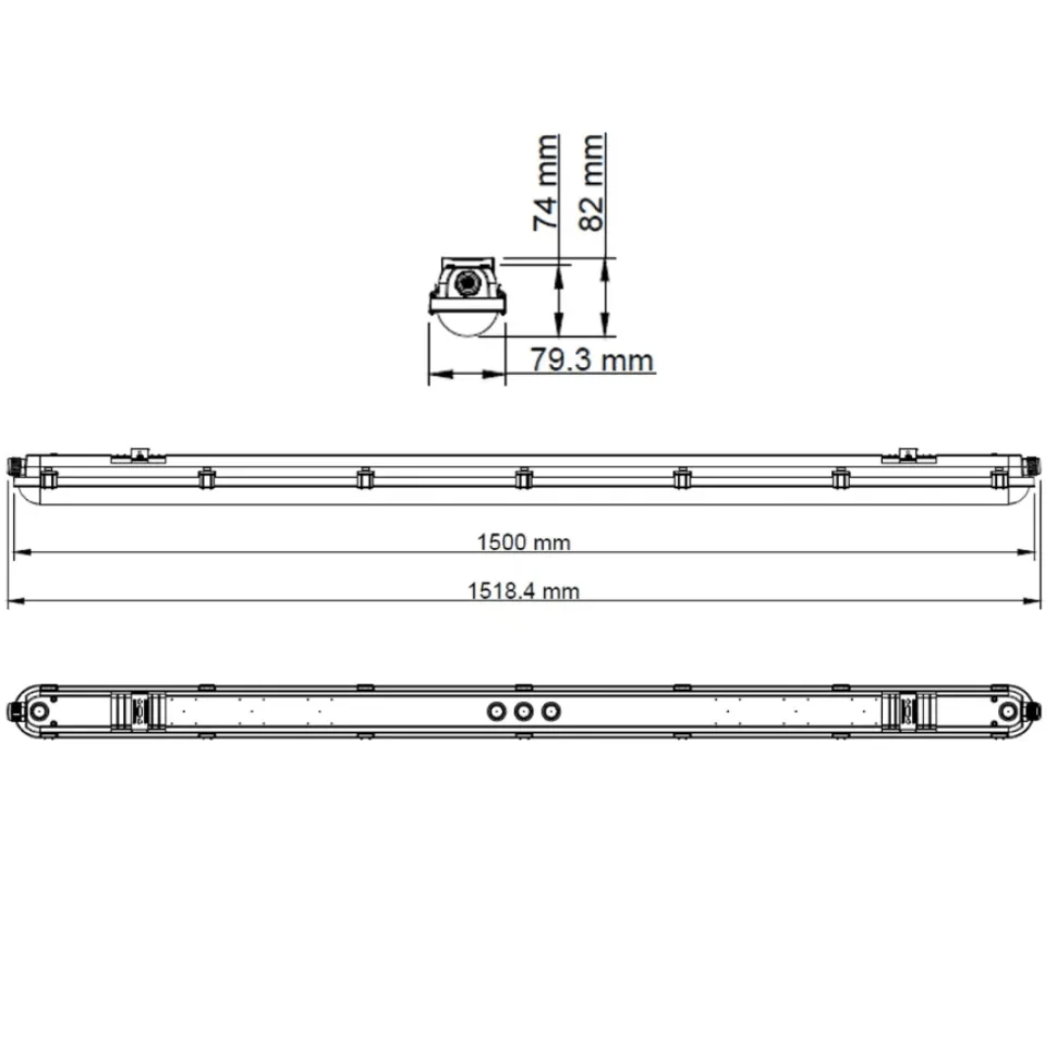 Sixtyfivey 4000K 150cm