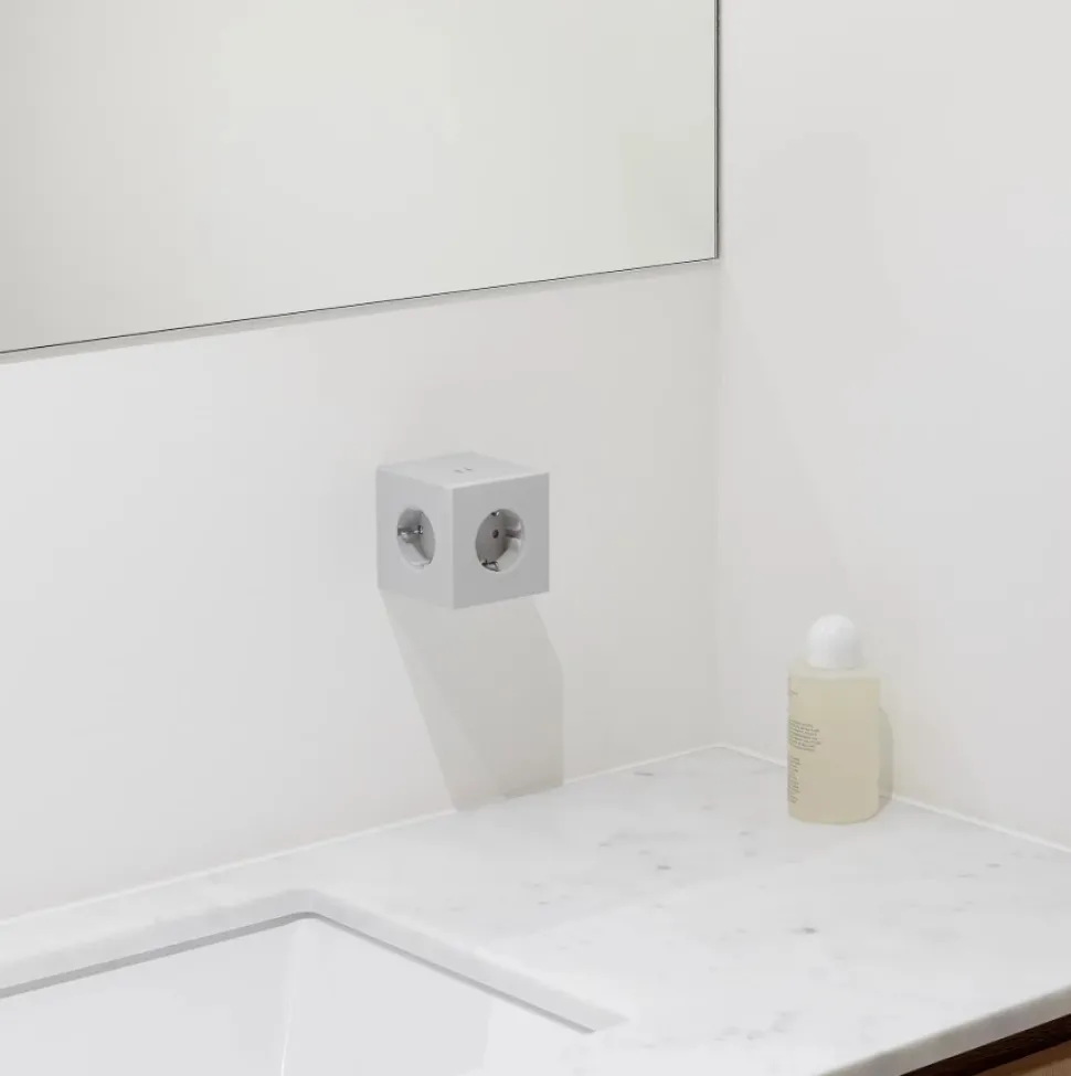 Square 2 Socket extender with 30W Dual USBC