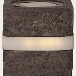Stonecube 2-pack solcellslampa