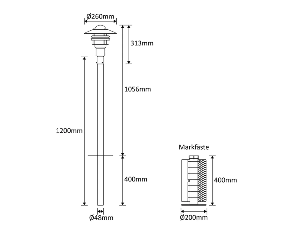 Tellus 145cm pollare