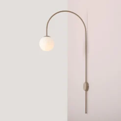 Una 42cm vägglampa